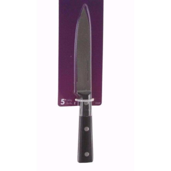 Oneida Triple Rivet Stainless Steel 5" Utility/Carving Knife